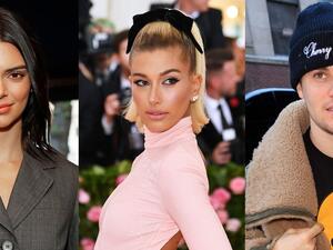 جاستين بيبر وهايلي بالدوين وكيندال جينر