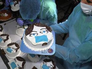 كعكة كورونا