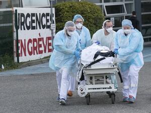 Symbol of the emergency crisis before the COVID-19 outbreak in France, the Emile Muller hospital found itself at the forefront of the war against the novel coronavirus, AFP reports on April 8, 2020. SEBASTIEN BOZON / AFP