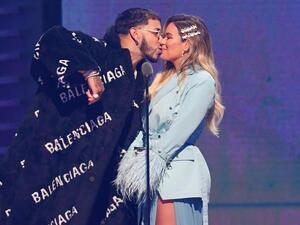 Karol G, Anuel AA. (AFP/File)