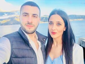 الممرض "أنطونيو دي باس" وصديقته "لورينا كوارانتا" 