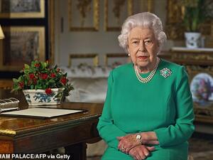 The Queen, 94, is currently on lockdown with Prince Philip, 98, at her Windsor estate, with 22 members of staff who had to say goodbye to their loved ones for the time being. (AFP/File)