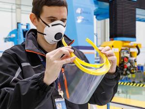 "إيرباص" تُصنع كمامات واقية باستخدام الطابعات ثلاثية الأبعاد لمواجهة فيروس كورونا