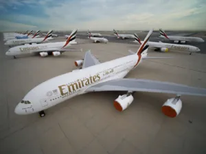 Emirates parks its aircraft after strictly following manufacturers’ guidelines and maintenance manuals, and with enhanced standards and protocols of its own.