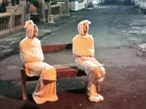 Villagers in Central Java (Twitter)