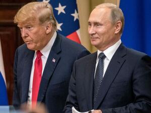 Donald Trump and Vladimir Putin (Twitter)