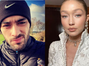 The Dutch-Palestinian model and the British-Pakistani singer appear to be self-isolating together