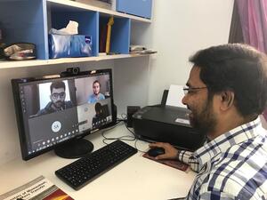 تسهم التكنولوجيا المتاحة للتعلم عن بعد في جامعة أبوظبي في تغطية الجانب العملي عبر التركيز على المشاريع واستخدام المحاكاة عالية الدقة للأنظمة الهندسية المعقدة