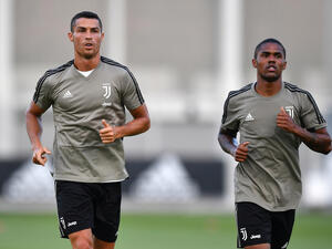 صورة أرشيفية لكوشتا ورونالدو خلال تدريبات يوفنتوس