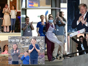 الشعب البريطاني يحيّ الكوادر الطبية بـ"التصفيق" من الشرفات