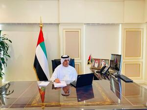 H.E. Obaid Humaid Al Tayer Participates in Second Virtual Meeting for G20 Ministers of Finance and Central Bank Governors 