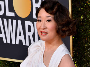 The 'Killing Eve' star has been isolating at home