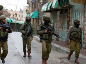 Israeli soldiers in the West Bank town of Hebron (AFP File Photo)