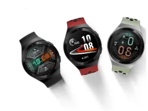 WATCH GT 2e in 3 colors Graphite Black, Lava Red and Mint Green
