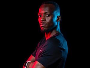 Saudi 100 meter sprint national record holder Abdullah Abkar (Photo: Arab News)