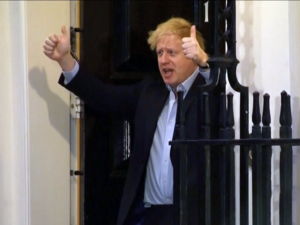 رئيس الوزراء البريطاني "بوريس جونسون"