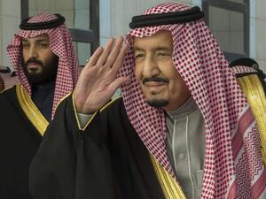 King Salman bin Abdulaziz and the crown prince of Saudi Arabia. (AFP/File)