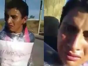 Christopher Daniel Chayoga is currently under custody of the Irapuato Public Ministry awaiting charges. (Video Screenshot)