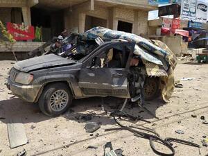 Israeli military drone was in Syrian territory (Twitter)