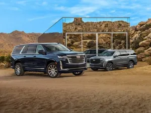 Exclusive reveal image of the 2021 Cadillac Escalade ESV