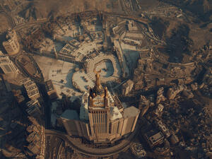 Pictures of the city of Mecca from the sky. (Shutterstock/ File Photo)
