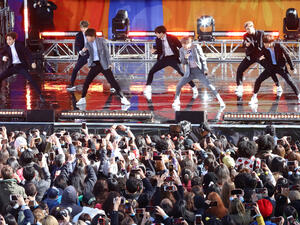 BTS performs on 'Good Morning America' in Central Park on May 15, 2019 in New York City. (Shutterstock/ File Photo)