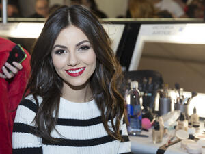 Victoria Justice prepares backstage for The Heart Truth's Red Dress Collection. (Shutterstock/ File Photo) Victoria Justice prepares backstage for The Heart Truth's Red Dress Collection. (Shutterstock/ File Photo)