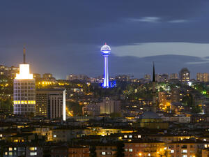 ATA Tower on October 18, 2013 in Ankara. (Shutterstock/ File Photo)