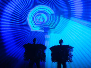 Pet Shop Boys at Exit Festival on July10, 2014 in Petrovaradin fortress. (Shutterstock/ File Photo)