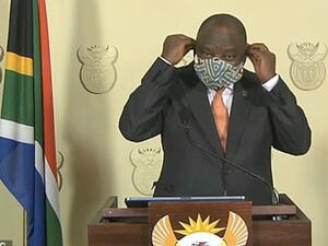 رئيس جنوب إفريقيا "سيريل رامافوسا"