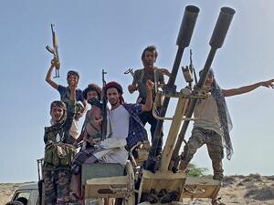 Fighting had broken out earlier on May 11 between pro-government troops and separatists in the first major clash since separatists declared self-rule in the south. Nabil HASAN / AFP