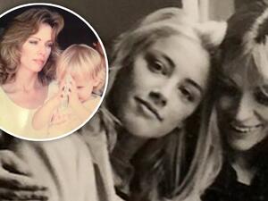 آمبر هيرد ووالدتها.