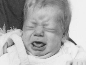 Mr Johnson, like his newborn son, was born with a full head of hair. Wilfred was born just over two weeks after Mr Johnson was discharged from intensive care (Dailymail)