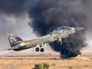 An Israeli F-15 fighter jet (Photo by AFP)