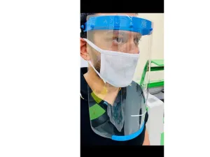 ADU’s successful face shield prototype will be sent to hospitals in Abu Dhabi