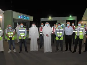 Jazeera Airways Converts Parking Facility Into COVID-19 Drive-Through Testing Center 