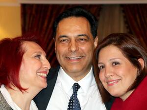 زوجة رئيس وزراء لبنان نوار المولوي 