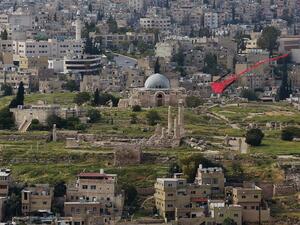 A view of the Amman Citadel (AFP File Photo)