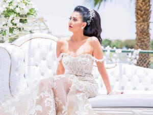The Bride in Jeans and Sneakers! First Footage From Ghada Abdelrazek's Wedding (Video)