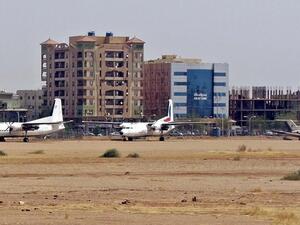 Khartoum airport (Twitter)