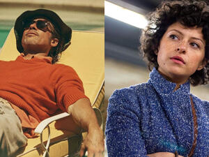 Will You Quarantine With Me? Iraqi Actress Alia Shawkat Closes up With Brad Pitt During Lockdown.. Pictures