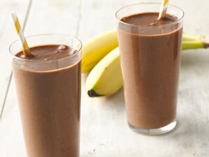 سموثي (شوكولاتة - موز - بروتين )