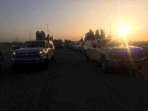 تفتيش صحراء الجزيرة وصولا الى الحدود الدولية مع الجمهورية العربية السورية