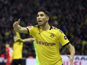  The Moroccan has impressed domestically and in Europe this season and now has a German record to add to his CV (Photo: AFP)