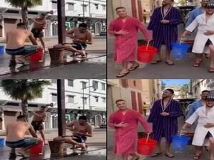 استحمام جماعي في الشارع العام بالدار البيضاء