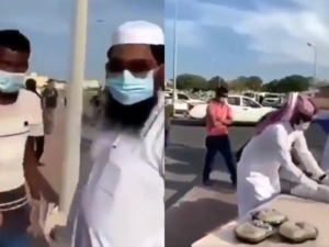 Video: Non-Muslim Workers Denied Meals During a Food Distribution Event in Qatar