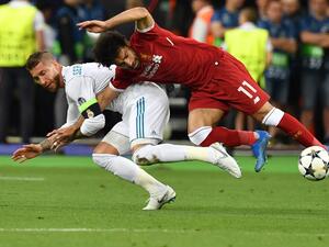 احتكاك راموس وصلاح الشهير