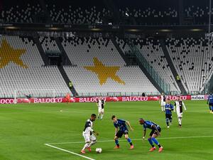 Italian Serie A football match Juventus vs Inter Milan, at the Juventus stadium in Turin on March 8, 2020 (Photo: AFP)