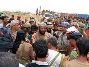 Fighters loyal to Yemen's separatist Southern Transitional Council (STC) are pictured in the southern Abyan province on June 24, 2020. The Saudi-led coalition in Yemen said it had deployed observers to monitor the ceasefire between pro-government troops and southern separatists, as military sources said fresh clashes had broken out. Saudi forces arrived yesterday in Shaqra and Sheikh Salem, two flashpoints in southern Yemen's Abyan province, to monitor the truce that was announced only on Monday, military s