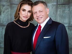 العاهل الأردني عبدالله الثاني والملكة رانيا 